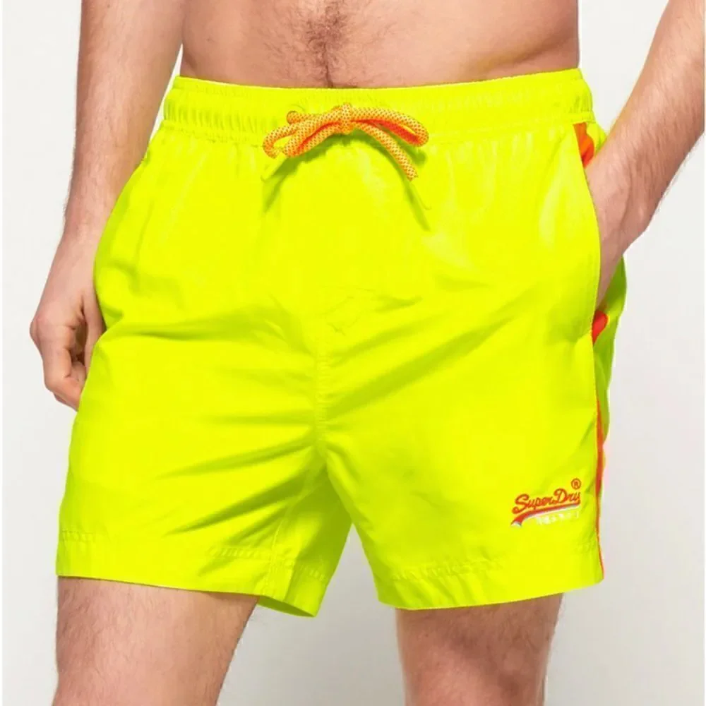 Superdry Beach Volley Swim Shorts XL-Sunblast Yellow